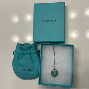 Tiffany & Co. Heart Lock Pendant Necklace (Retired)